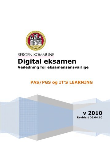 Digital eksamen - itslearning