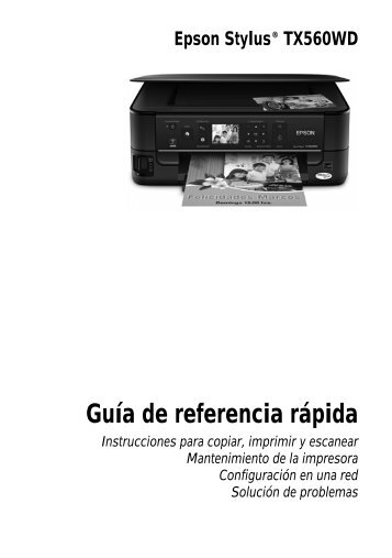 Guía de Referencia Rápida - Epson