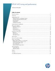 HP-UX VxFS tuning and performance - filibeto.org