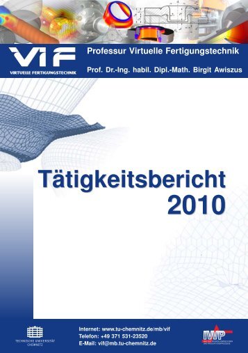 Tätigkeitsbericht 2010