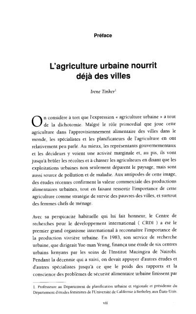 Faire campagne en ville - L'agriculture urbaine en Atrique de I'Est