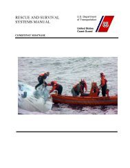 Rescue and Survival Systems Manual - DOT On-Line Publications ...