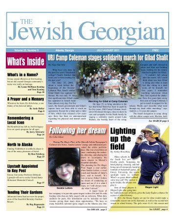 What's Inside - The Jewish Georgian