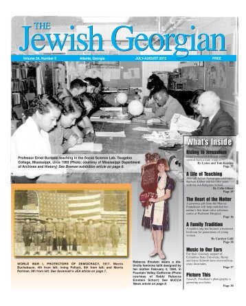 FEDERATION NEWS - The Jewish Georgian