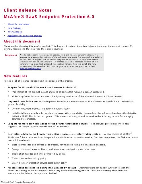 Mcafee product downloads deals