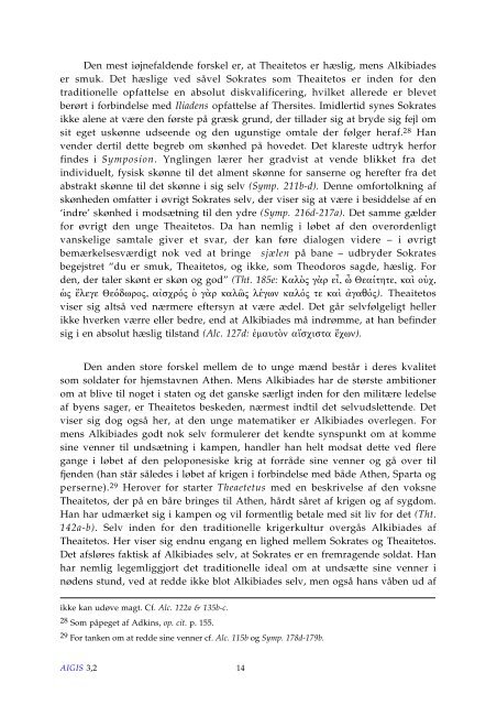 Adelsbegreb og filosofi i Alcibiades I - Aigis