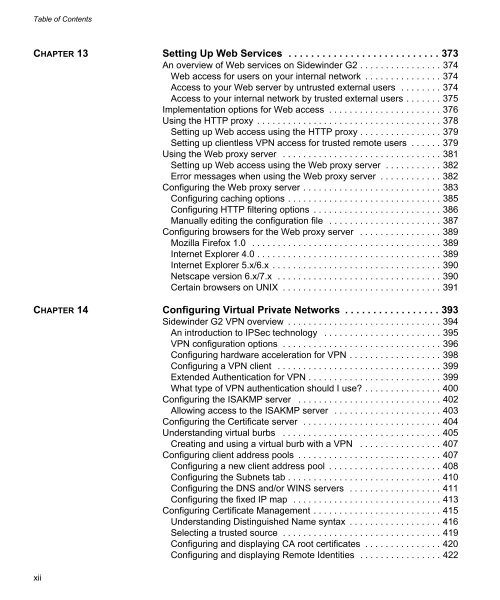 Sidewinder G2 6.1.2 Administration Guide - Glossary of Technical ...