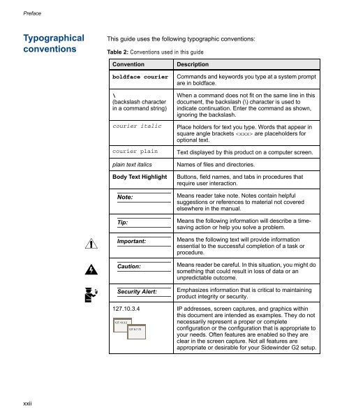 Sidewinder G2 6.1.2 Administration Guide - Glossary of Technical ...