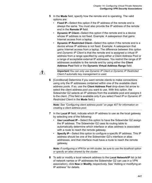 Sidewinder G2 6.1.2 Administration Guide - Glossary of Technical ...