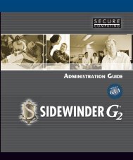 Sidewinder G2 6.1.1 Administration Guide - Glossary of Technical ...