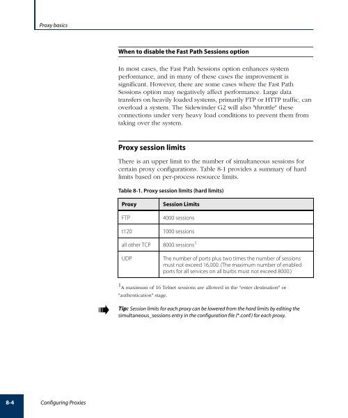 Sidewinder G2 6.1.1 Administration Guide - Glossary of Technical ...