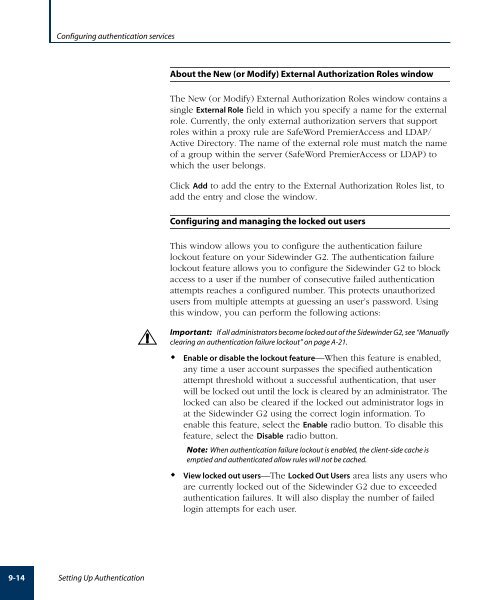 Sidewinder G2 6.1.1 Administration Guide - Glossary of Technical ...