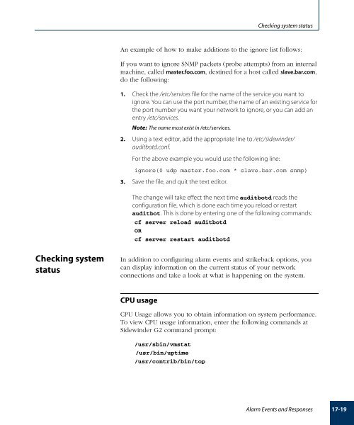 Sidewinder G2 6.1.1 Administration Guide - Glossary of Technical ...