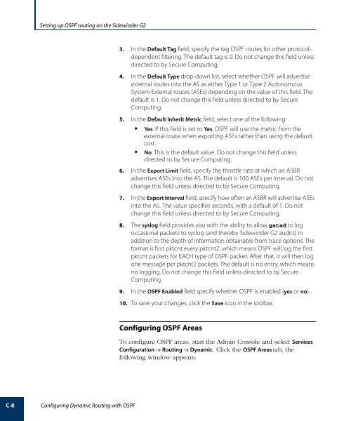 Sidewinder G2 6.1.1 Administration Guide - Glossary of Technical ...