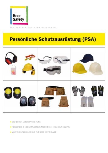 Persönliche Schutzausrüstung (PSA) - Kee Safety, DE