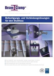 Befestigungen für den Stahlbau - Kee Safety, DE