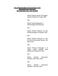 Dalam Mahkamah Rayuan Malaysia Bidangkuasa