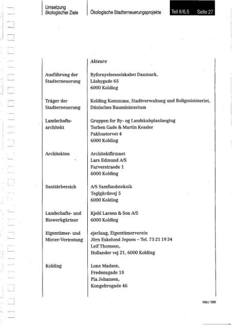 Zukunftsweisender ökologischer Siedlungsbau in Europa - Kennedy ...