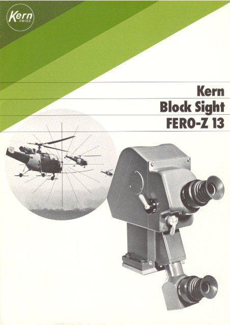 Blockvisier FERO-Z13_e - Kern Aarau