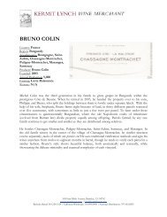 BRUNO COLIN - Kermit Lynch Wine Merchant