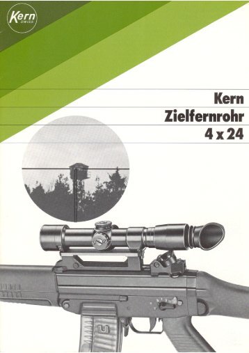 Zielfernrohr 4x24 d - Kern Aarau