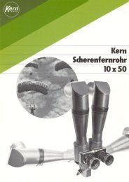 Scherenfernrohr 10x50_d - Kern Aarau