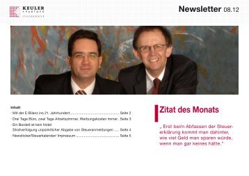 IZitat des Monats - Keuler + Partner