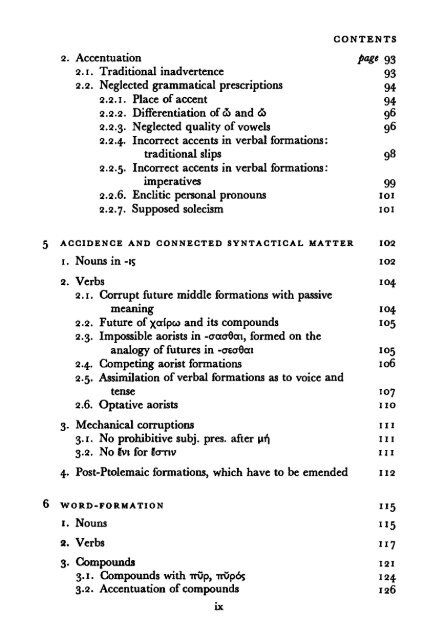 The Text of the Septuagint: Its Corruptions and Their Emendation