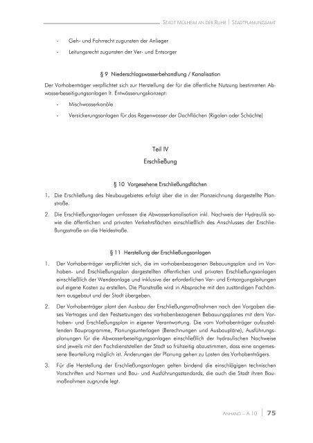 Der vorhabenbezogene Bebauungsplan