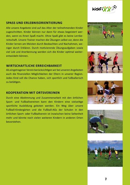 Jahresprogramm 2011 1. Ostsächsische Fußballschule e.V. - kickfixx