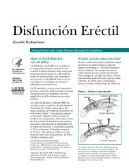 Disfunción Eréctil - National Kidney and Urologic Diseases ...