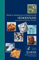 Métodos de tratamiento para la insuficiencia renal: Hemodiálisis