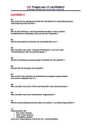 191 offene Fragen aus 11 Lernfeldern _ohne Lösungen_ - KigW.de