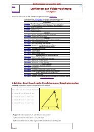 Aufgaben (PDF) - Joachim Mohr