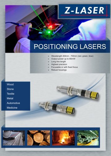 POSITIONING LASERS