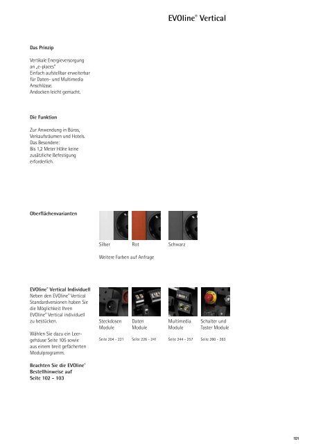 EVOline® Port Vertical - der Schulte