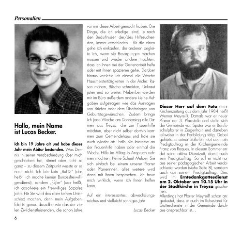 Kirchenzeitung 2011-07 September - Kirchetreysa.de