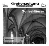 Kirchenzeitung 2011-08 Oktober - Kirchetreysa.de