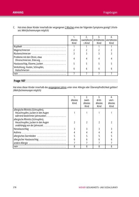 Wiener Gesundheits- und Sozialsurvey Vienna Health and Social ...