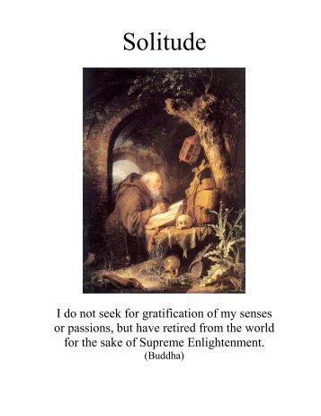 Solitude (3MB) - Spiritual Quotations for Lovers of God