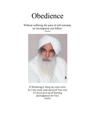 Obedience (3MB) - Spiritual Quotations for Lovers of God