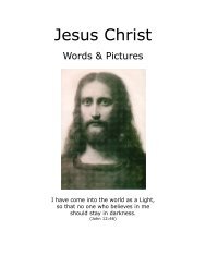 Jesus Christ: Words & Pictures (Part 1 - 1MB)