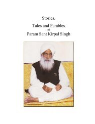 Stories, Tales And Parables Of Param Sant Kirpal - Spiritual ...