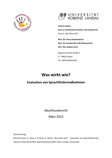Abschlussbericht - Kita-Server Rheinland-Pfalz