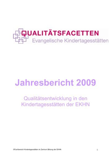 PDF-Format - Fachbereich Kindertagesstätten - Zentrum Bildung