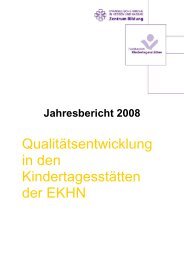 Qualitätsentwicklung in den Kindertagesstätten der EKHN