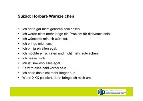 (PDF) Depressionen im Kindes- und Jugendalter - KJP Graubünden