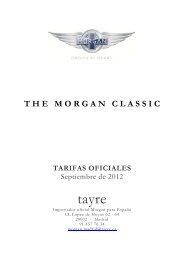 tayre - The Morgan Motor Company