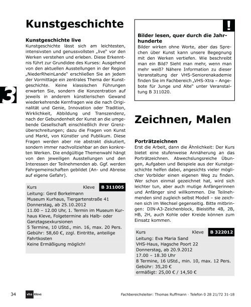 VHS_Buch 2. Halbjahr 2012-neu-36 - in Kleve