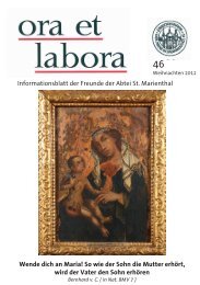 ora et labora - Heft 46 - Kloster-Service